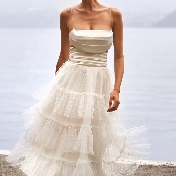 Alamour the Label Jessie set white size XS.NWT. - Picture 2 of 12